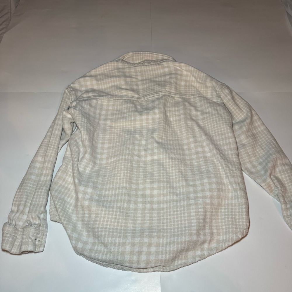 Hollister Beige Checkered Shirt - Picture 2 of 7